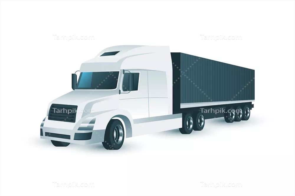 خودرو حمل و نقل با طراحی دستی - وکتور با کیفیت بالا