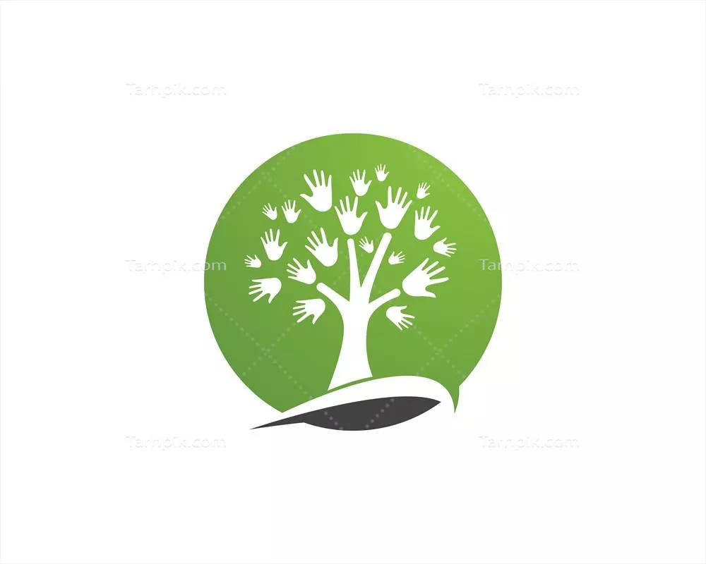 وکتور لوگو و نمادهای دوستان دست به دست: معرفی جامعه‌ای از همدلی و همکاری