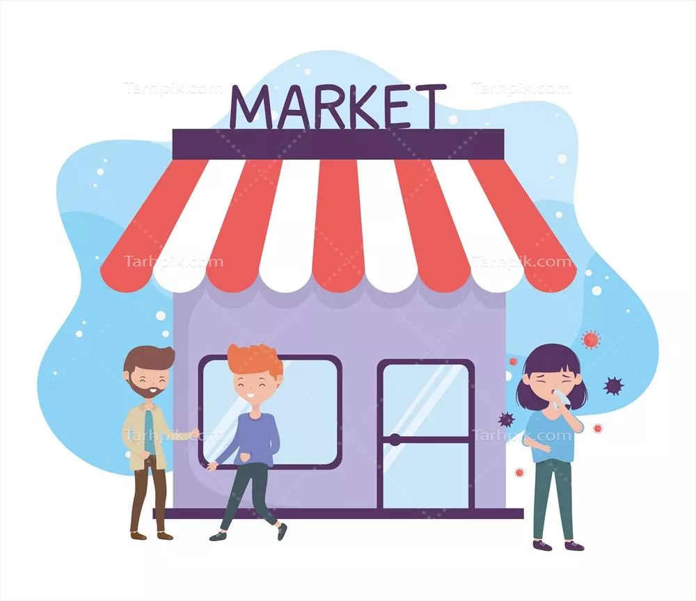 وکتور سالم ماندن در دوران کرونا: دوری از بازارها و مکانهای شلوغ با افراد بیمار