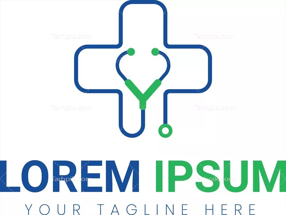 لوگو وکتور تصویر پزشک، کلینیک و بیمارستان در صنعت بهداشت و درمان