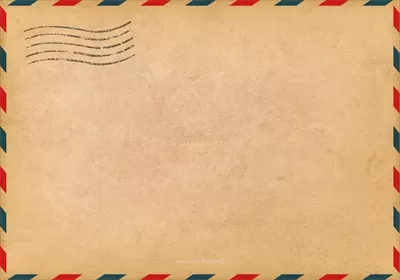 وکتور بکگراند فوق العاده هنری با سبک گرنج و موضوع نامه هوایی برای استفاده های خلاقانه