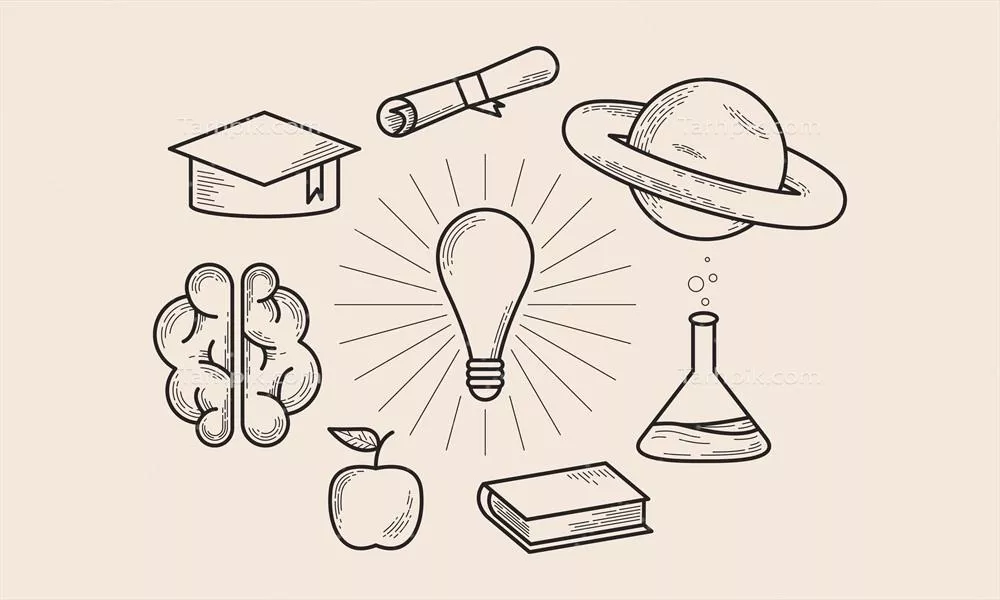 تصویرسازی مفاهیم آموزشی: وکتورهای خلاقانه و جذاب در آموزش