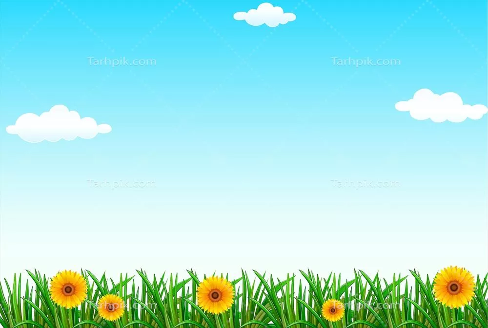 وکتور تصویری از آسمان آبی صاف و بدون ابر برای ویرایشگران و طراحان