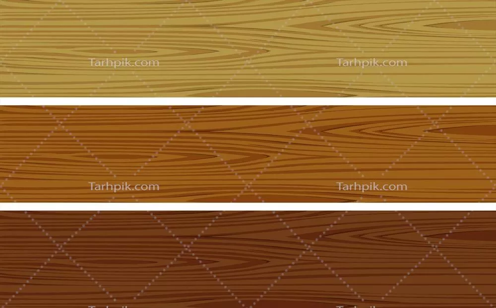 وکتور تصویری از الگوی چوبی با جزئیات زیبا و طراحی خلاقانه