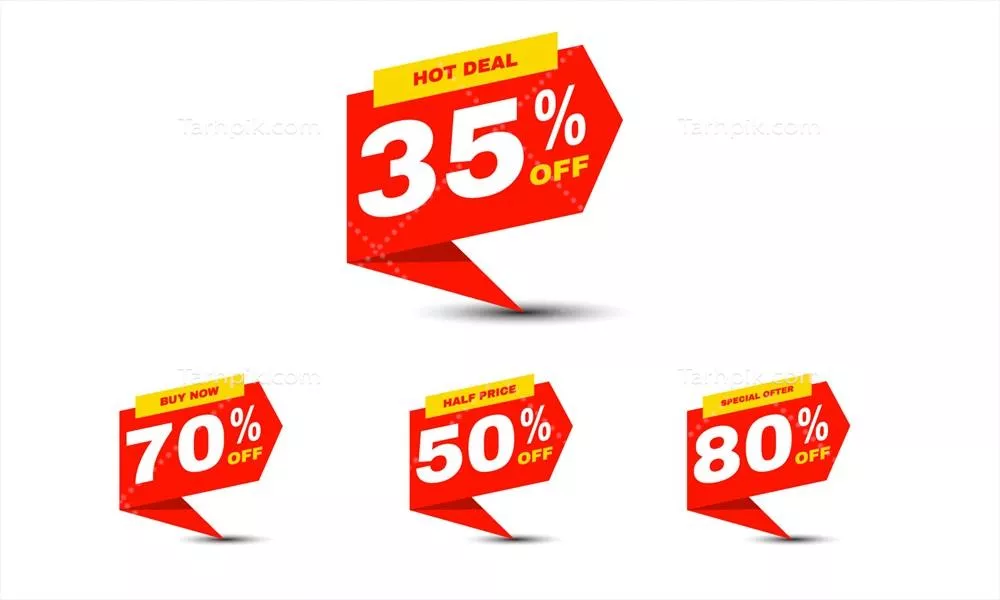 وکتور بنر فروش ویژه با تخفیف و پیشنهاد خاص برای تبلیغات تصویر