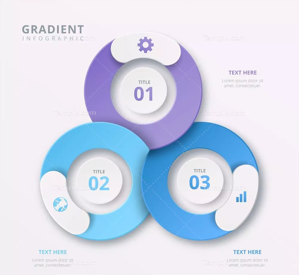 مراحل طراحی اینفوگرافیک به صورت وکتور با دو مرحله اصلی