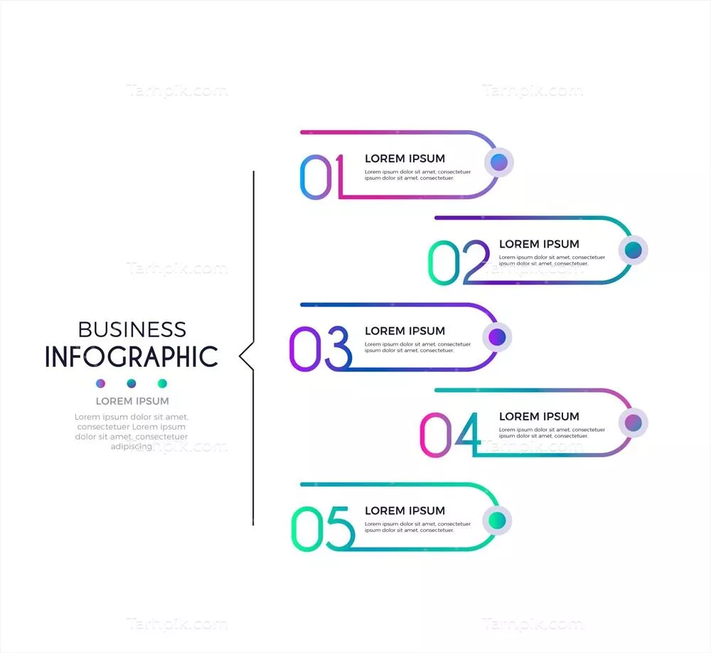 مراحل ایجاد اینفوگرافیک با طراحی و وکتورهای جذاب و حرفهای