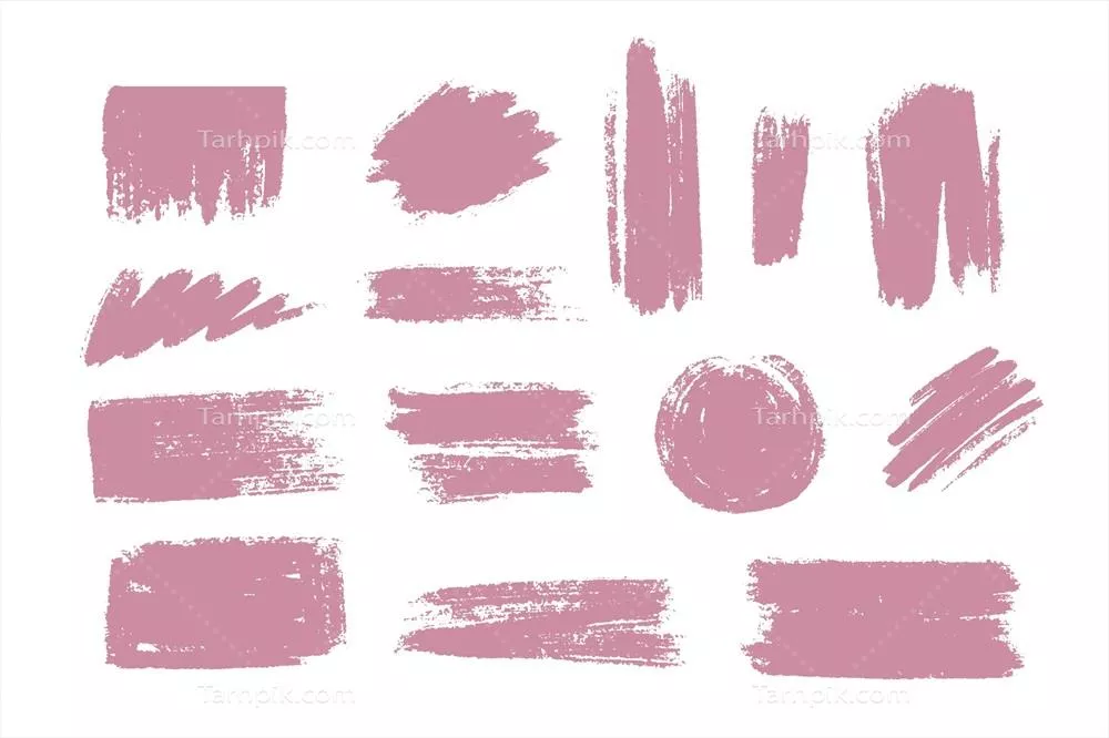 مجموعه وکتور ضربات قلم خودکار: 13 طراحی منحصر به فرد