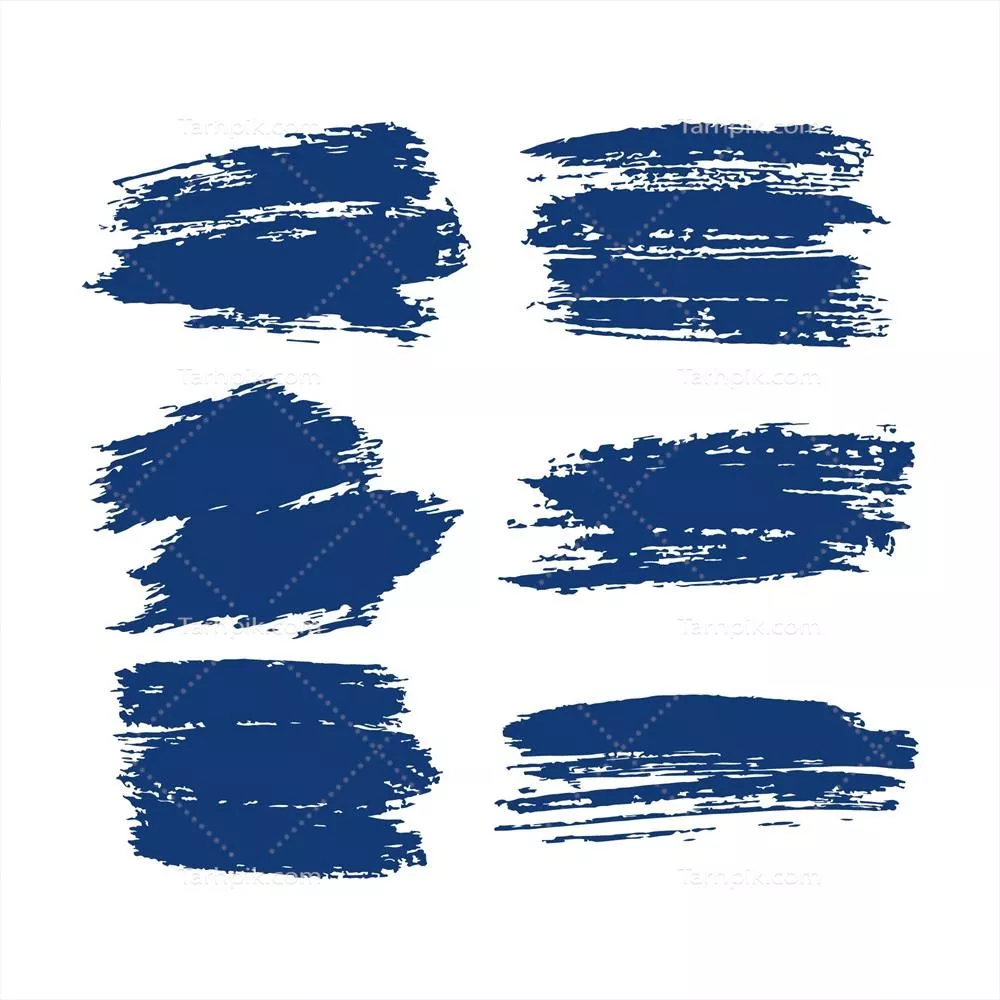 مجموعه وکتور قلم مویی: 9 طرح زیبا و منحصر به فرد