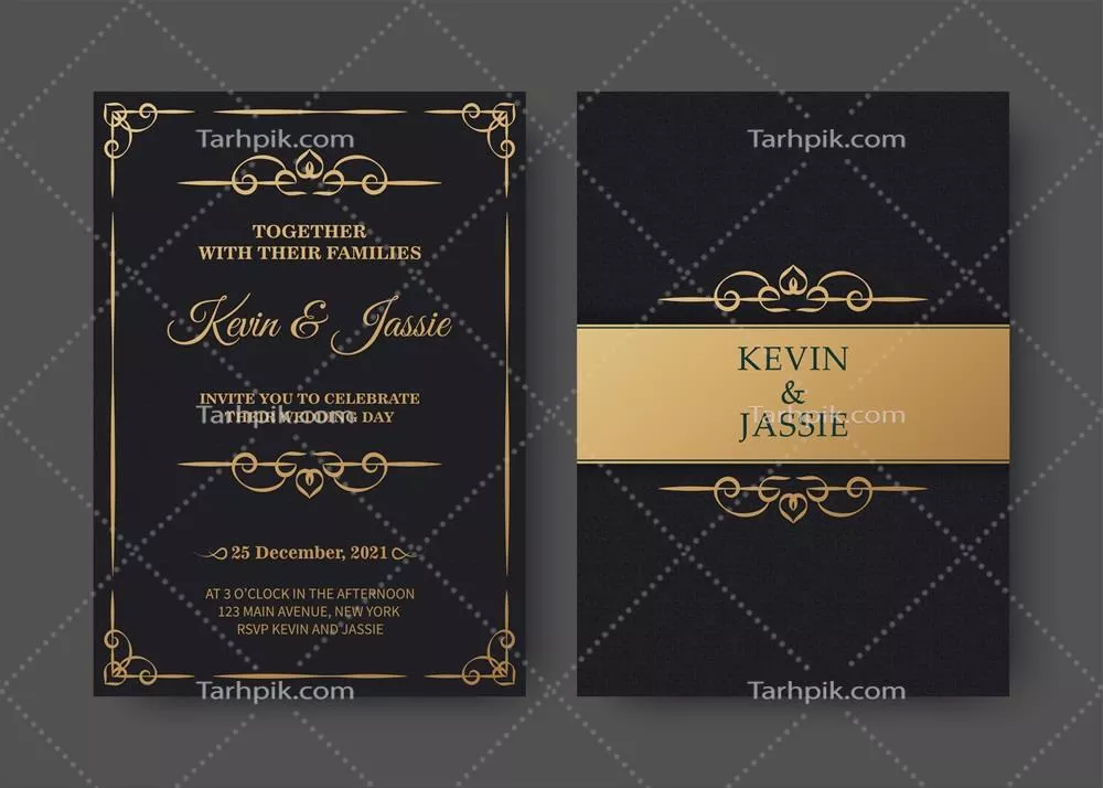 وکتور اصلاح طرحهای دعوتنامه برای جشنها و رویدادهای خاص با تنوع چندگانه