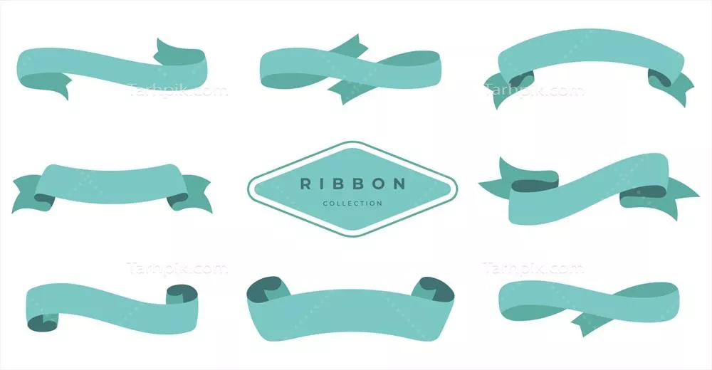 مجموعهای ایزوله از برچسبهای پرچم به صورت وکتوری