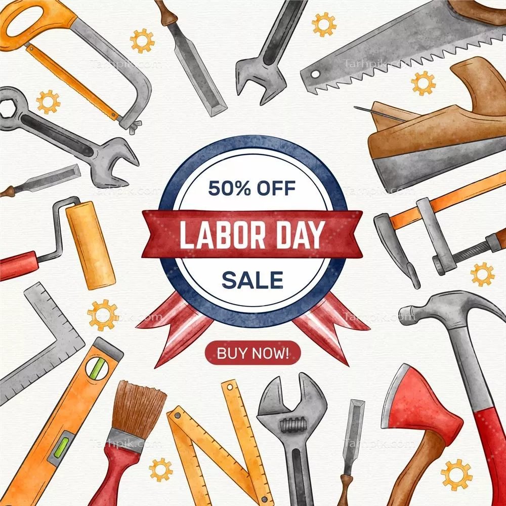 فروشگاه روز کارگر: تخفیف ویژه با طرح های وکتور زیبا و خاص