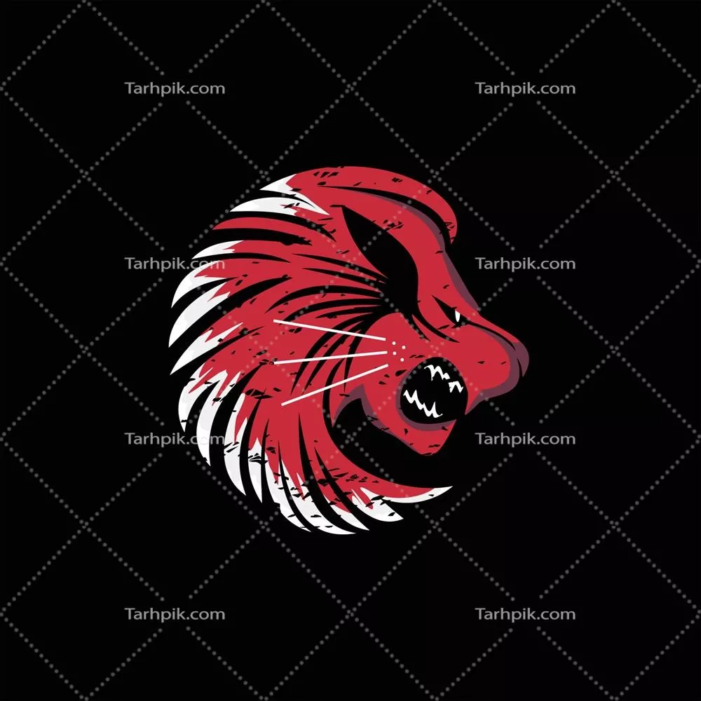 وکتور مدل سر شیر: الماسک مدرن وحشتناک با ویژگیهای طراحی برجسته