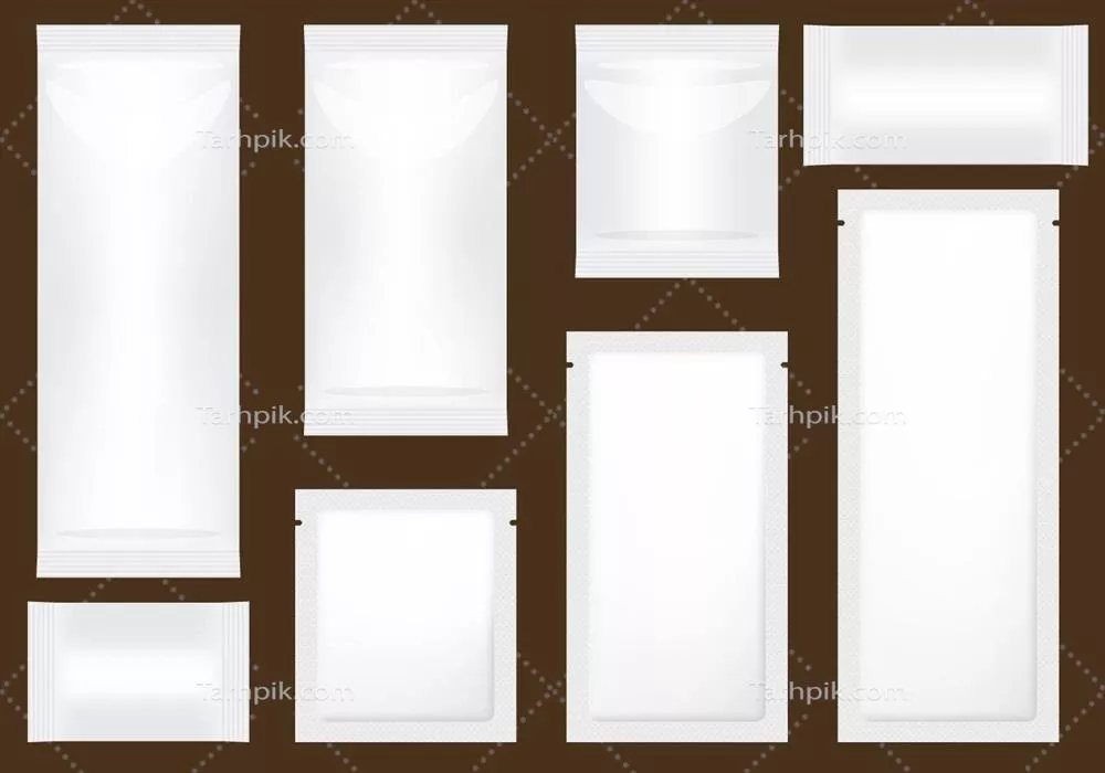 وکتور بسته‌بندی ویژه برای محصولات مایع مانند سس و شامپو به منظور نمایش برند در ارائه‌ها