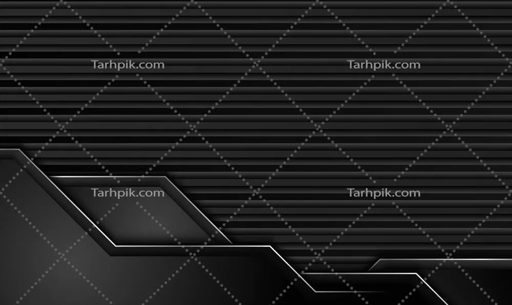 وکتور پسزمینه لوکس انتزاعی با اشکال طلایی و سیاه برای طراحیهای مدرن