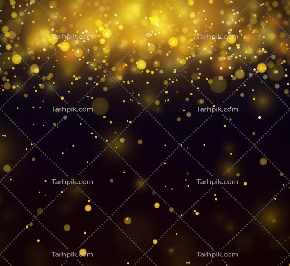 بک گراند لوکس با ذرات طلایی و بکه - وکتور گرافیکی بی نظیر