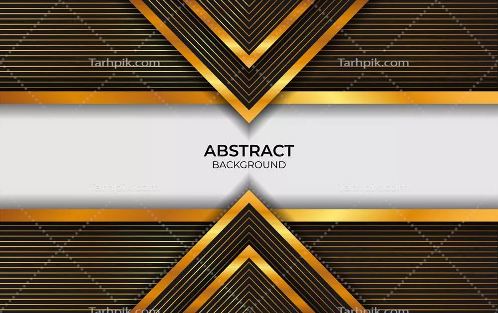 وکتور طراحی لوکسی با رنگهای مشکی و طلایی برای دکوراسیون داخلی