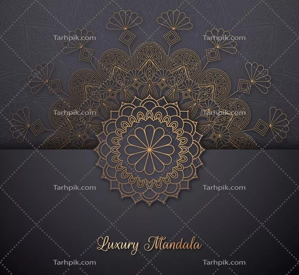 کتاب الکترونیکی لوکس ماندالا (1) - وکتورهای زیبا برای آرامش ذهن