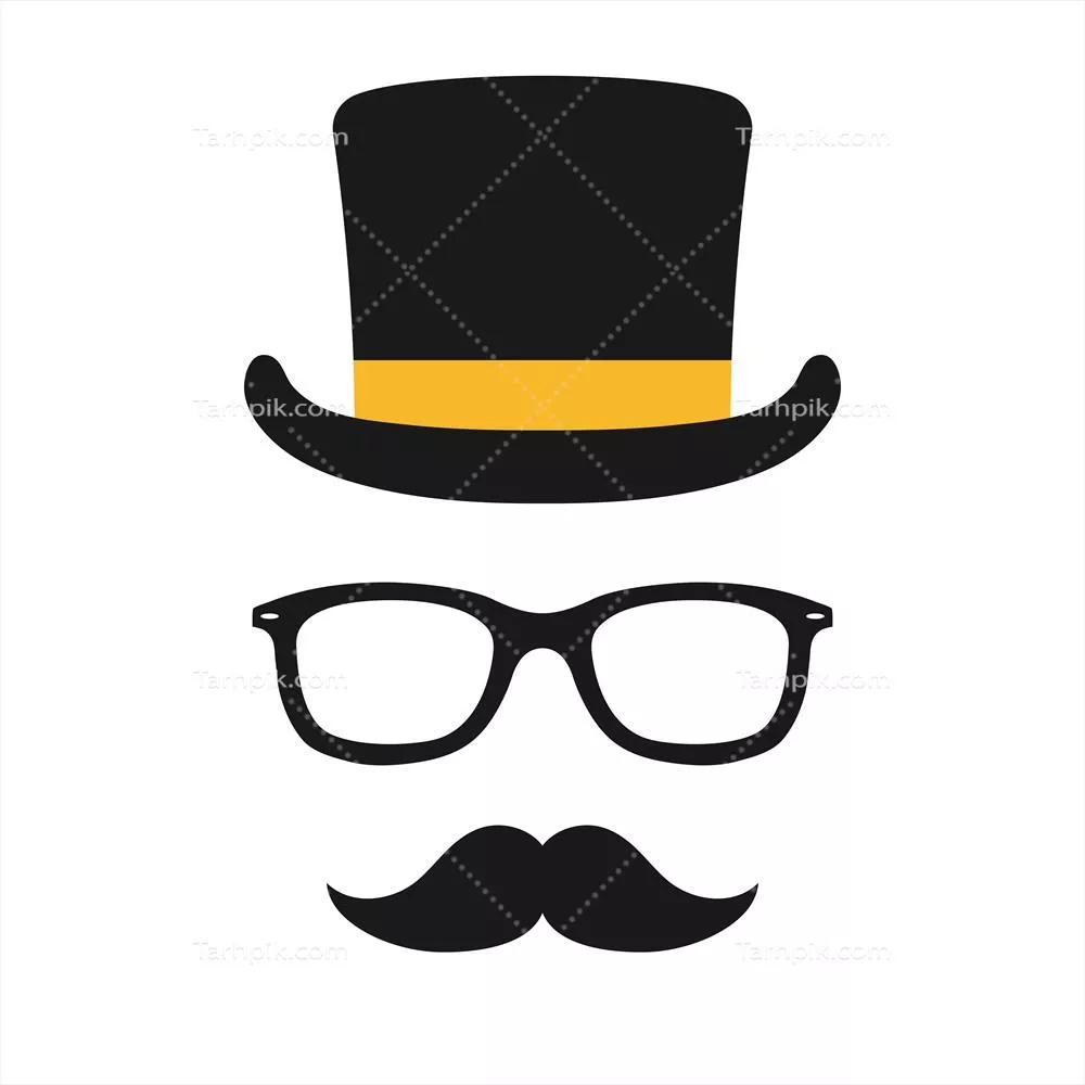 طرح‌های وکتور پروپ مردانه برای استودیو عکاسی و نمایشگاه‌ها