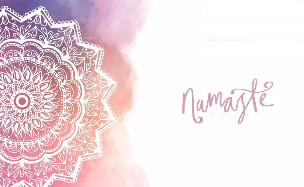 پس زمینه ماندالا با رنگ های گرادیانت و طراحی وکتور