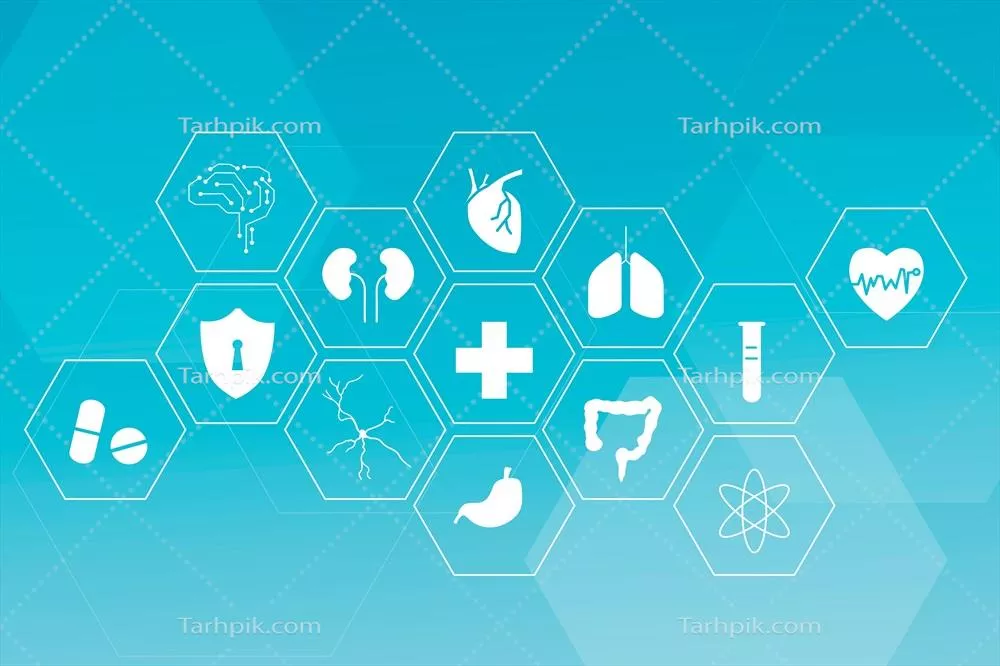 مجموعه آیکون های وکتوری فناوری پزشکی و بهداشت و رفاه برای طراحی