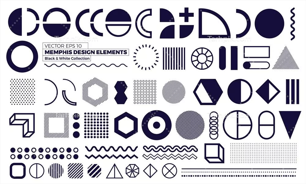 وکتور طراحی ممفیس: عناصر الهامبخش برای خلاقیت و نوآوری در طراحی داخلی