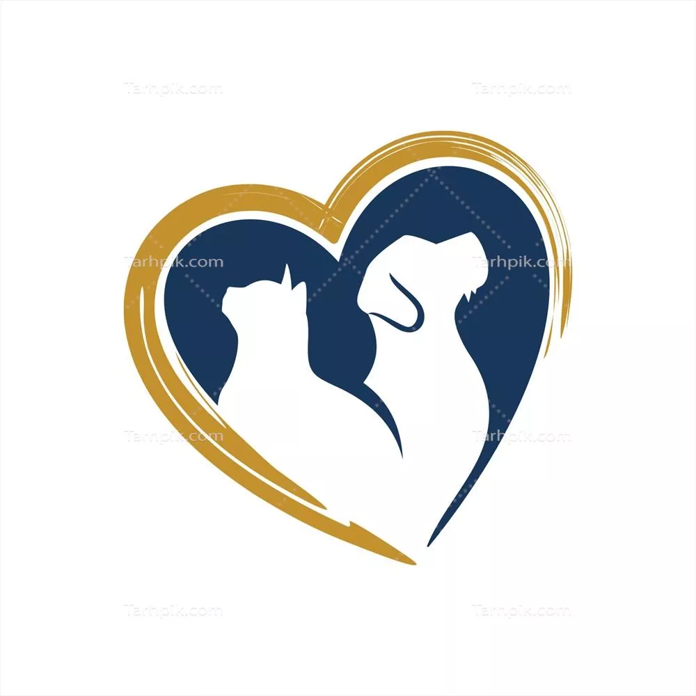 وکتور قالب لوگوی مدرن حیوان خانگی برای طراحی گرافیکی و برندسازی