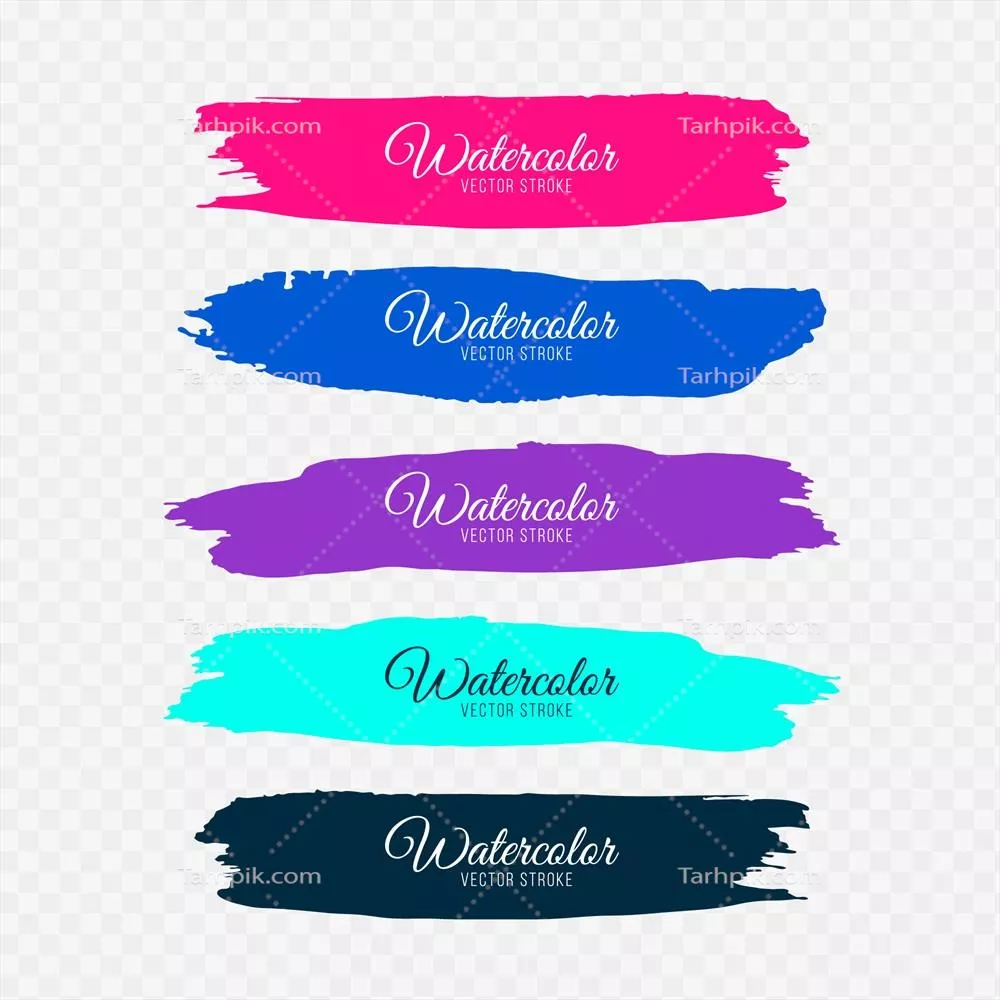 بروس‌های مدرن با طراحی هنری – وکتور‌های خلاقانه برای پروژه‌ها