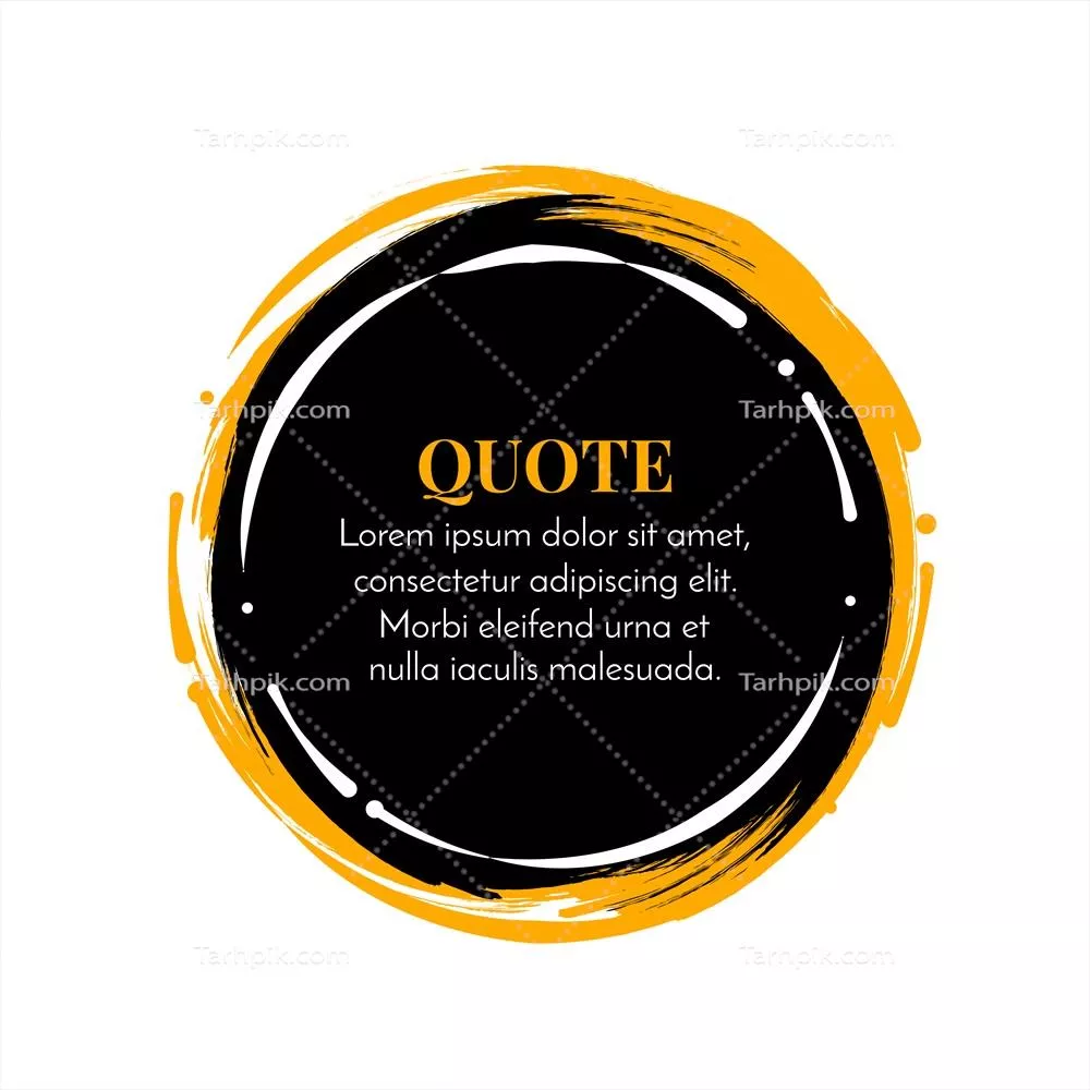 وکتور طراحی بنر دایرهای مدرن با قاب گرانج و تزئینی برای استفادههای مختلف