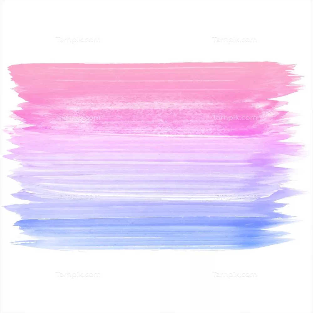 وکتور طراحی مدرن و رنگارنگ با ضربات آبرنگی در سبک هنری معاصر