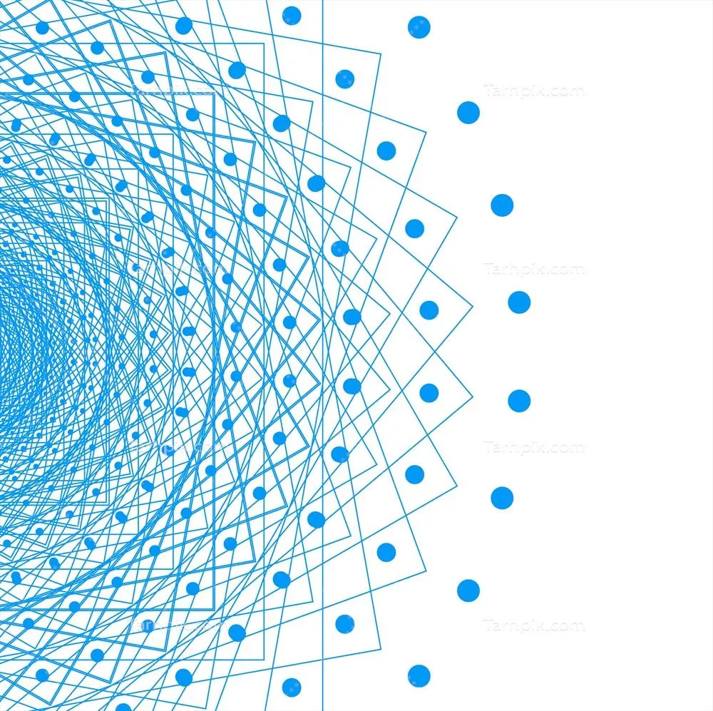 وکتور پس‌زمینه خلاقانه با خطوط مدرن و چرخشی ملایم و جذاب