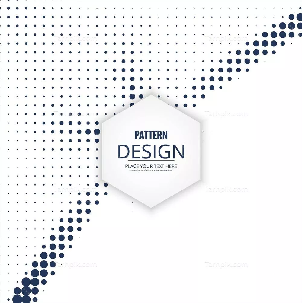 پسزمینه مدرن سفید با دوتاییهای مشکی نقطهای وکتور