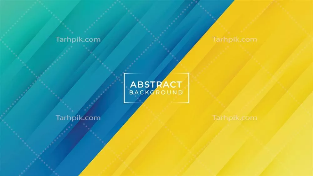 وکتور پیشزمینه مدرن با شکلهای زرد و آبی با گرادیان مایل و جذاب
