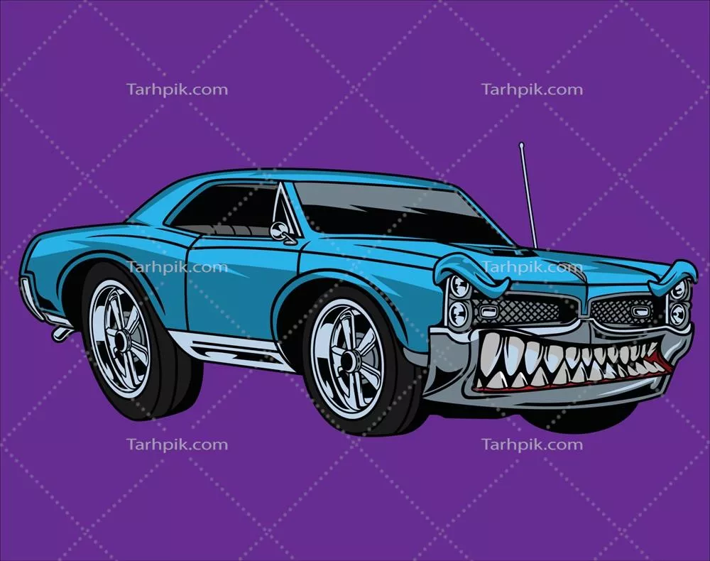 وکتور هنر اتومبیل های وحشی: خلق شگفتی های غول پیکر بر روی چهار چرخ