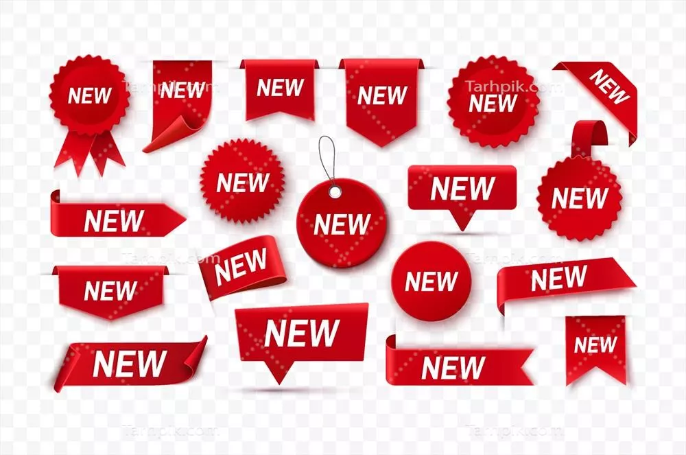 وکتور مجموعه جدید برچسبها و برچسبگذاری: بهترین الگوها و تصاویر جدید