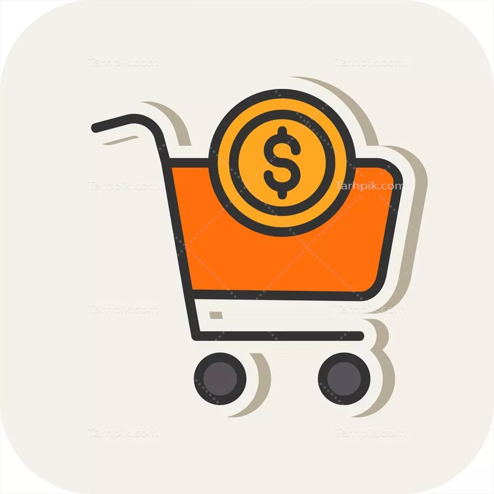 طراحی آیکون وکتور خرید آنلاین - نمادهای مدرن و کاربرپسند