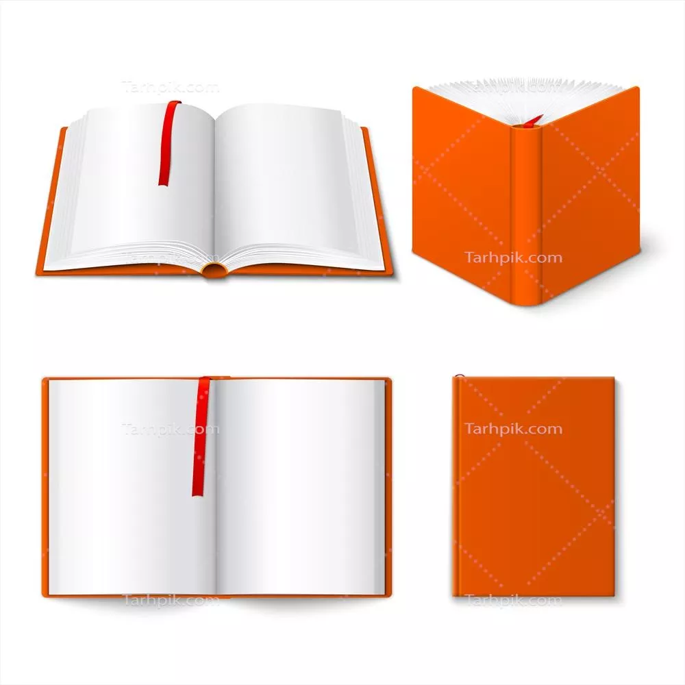 مجموعه الگوهای کتاب باز وکتور برای طراحی خلاقانه و کاربردی