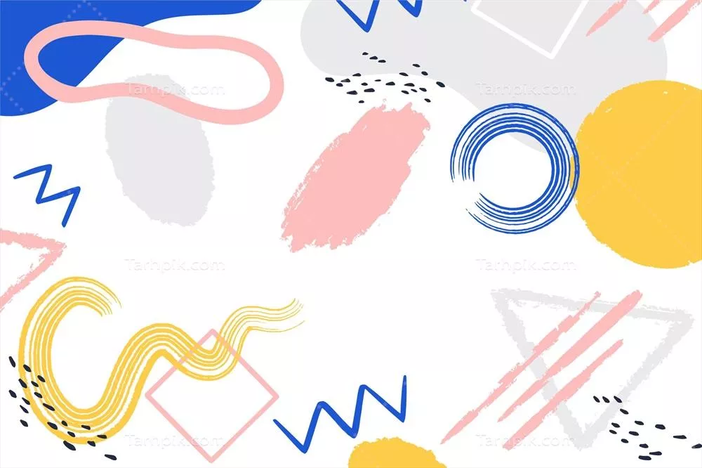 بک گراند وکتور با اشکال ارگانیک و طبیعی برای طراحی های مدرن