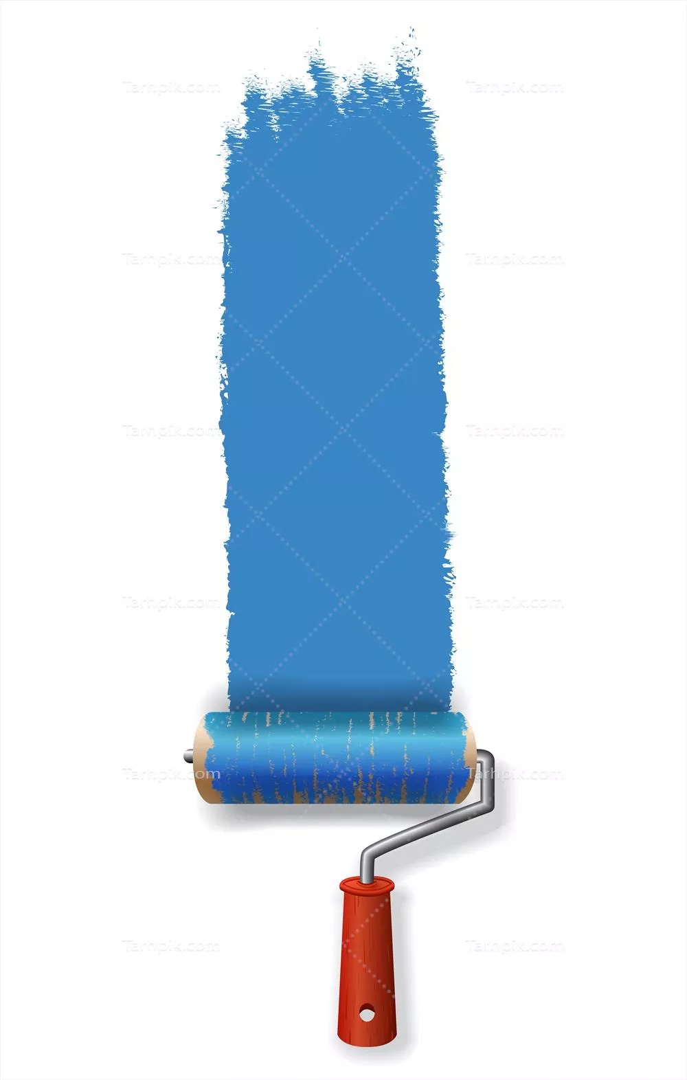 طراحی وکتور با رنگ آبی و برشهای رنگی برای بنرها و بروشورها