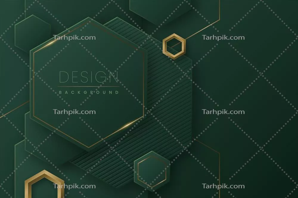 پسزمینه لوکس کاغذی با خطوط طلایی - طراحی وکتور زیبا و شیک