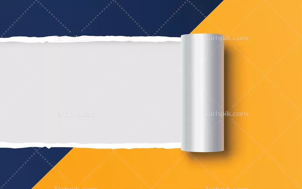 وکتور کاغذ پاره‌ شده با سایه واقعی و شفافیت طبیعی برای طراحی‌های خلاقانه