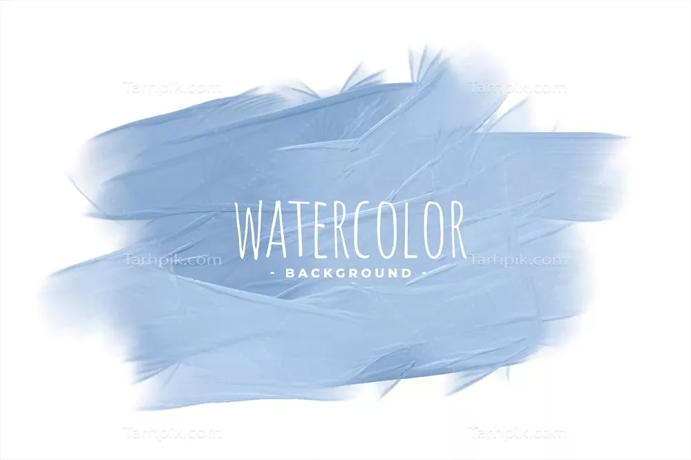 وکتور متن بافت آب رنگی پاستل آبی برای طراحی زمینه و مفهوم