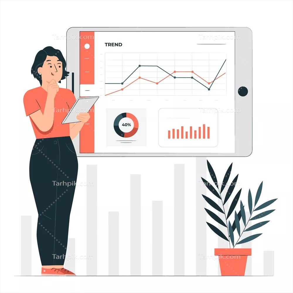 تصویری از مفهوم نمای کلی عملکرد با طراحی وکتور