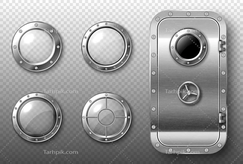 وکتور پرتوهای فلزی و دربهای فلزی در فضاپیما یا زیردریایی