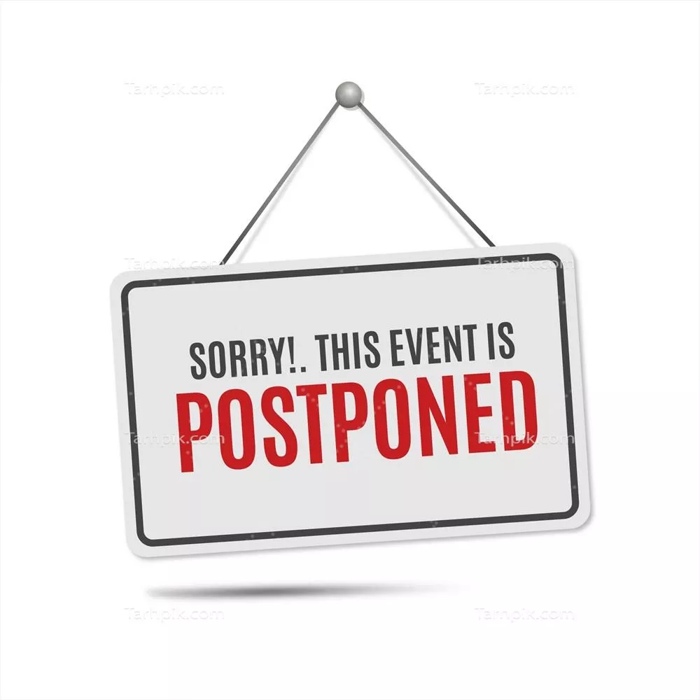 مفهوم تابلوی تأخیر شده – طراحی و تصویرسازی وکتور