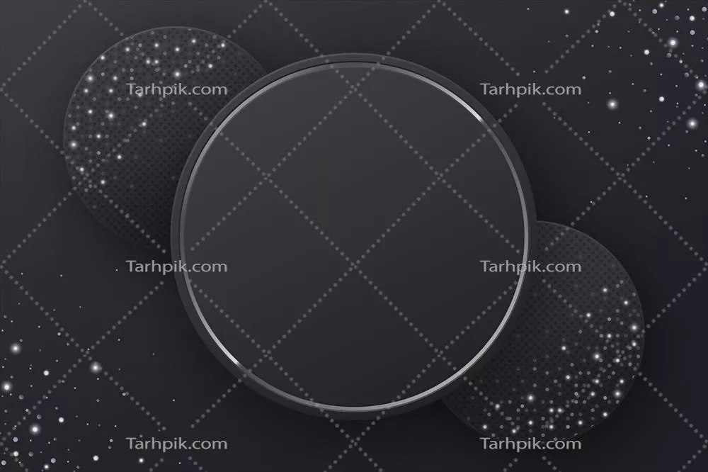 پس‌زمینه شفاف با درخشش مشکی و واقع‌گرایانه - وکتور