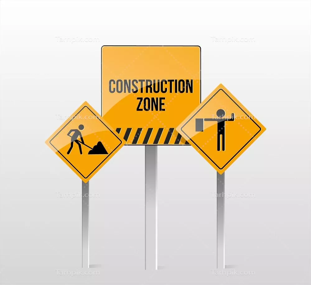 وکتور علامت ساختمانی واقعی و حرفهای با طراحی مدرن برای پروژهها