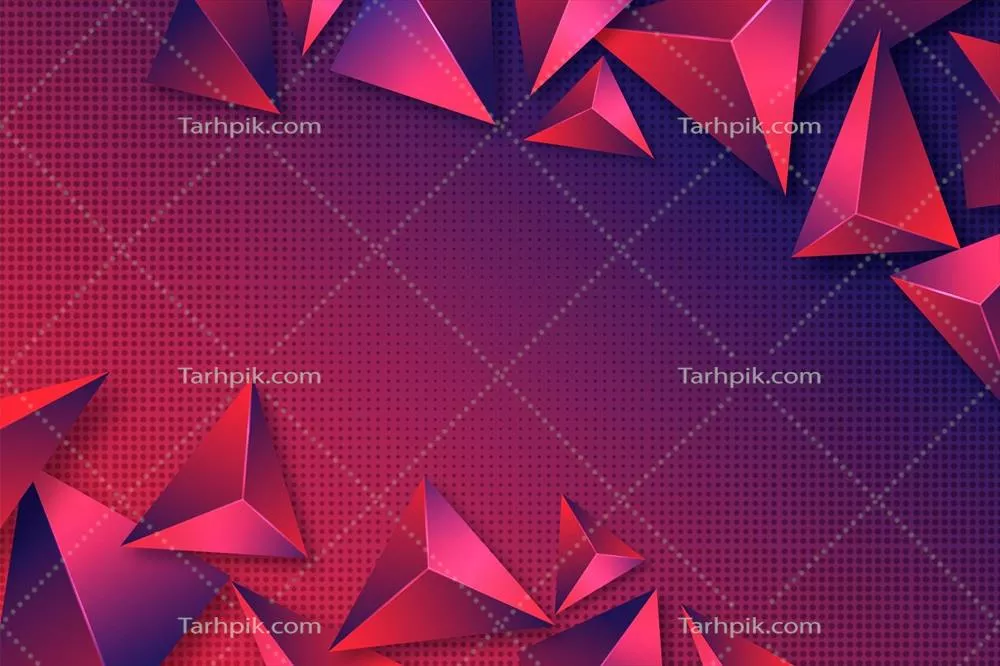 پسزمینه پُلگونواقعی با کیفیت و طراحی وکتور