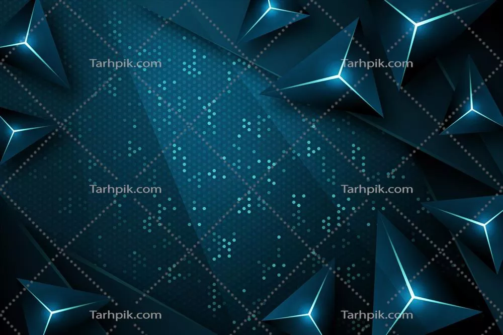 پسزمینه چندضلعی واقعگرایانه و وکتور با جزئیات دقیق و جذاب