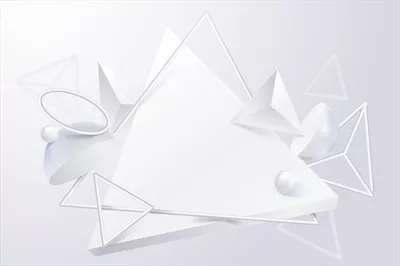 پسزمینه وکتور تکرنگ سفید با جزئیات واقعگرایانه